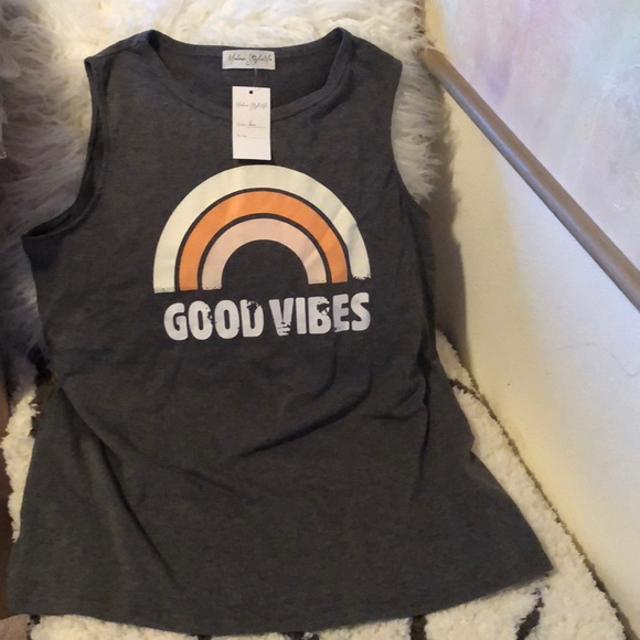 Sale❣️Host pick❣️TY @savvyanj NWTGood Vibes T - Picture 4 of 4